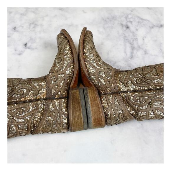 Corral Orix Glitter Western Cowgirl Boots - Picture 7 of 10